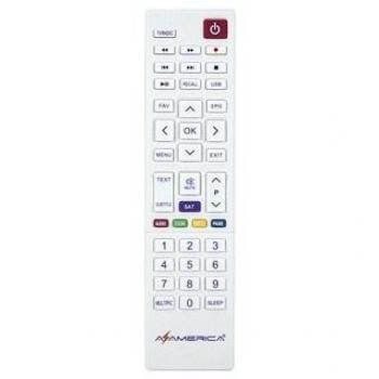 Controle Remoto Azamerica King/Silver
