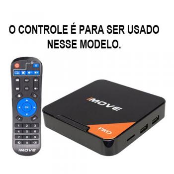 Controle Remoto Imove Pro Iptv HD Original
