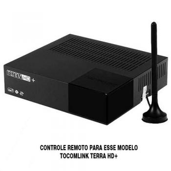 Controle Remoto Tocomlink Terra HD+ Plus