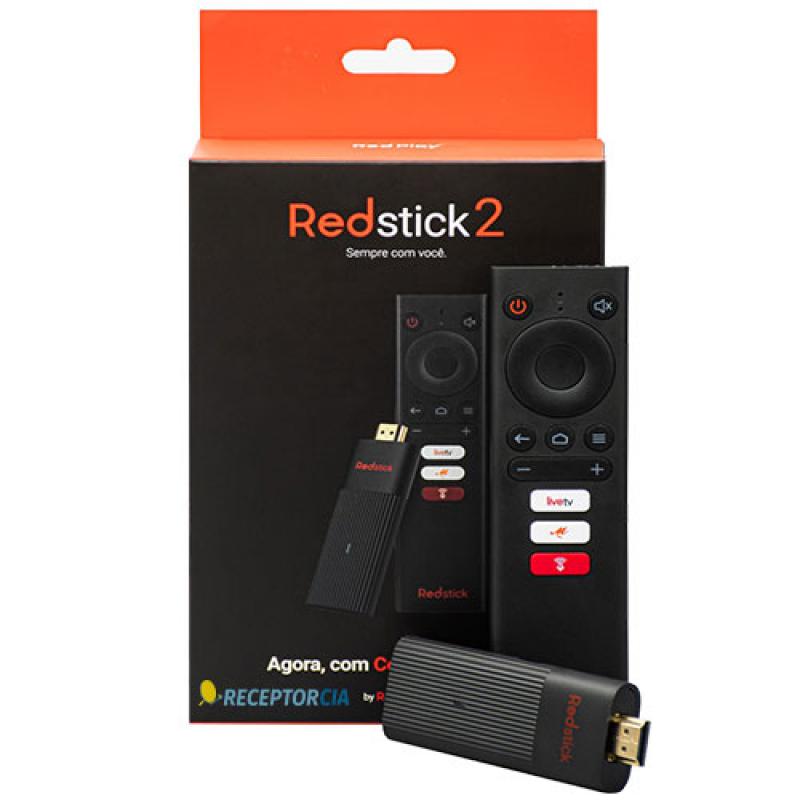 Receptor Redstick 2 4K - Compre Aqui